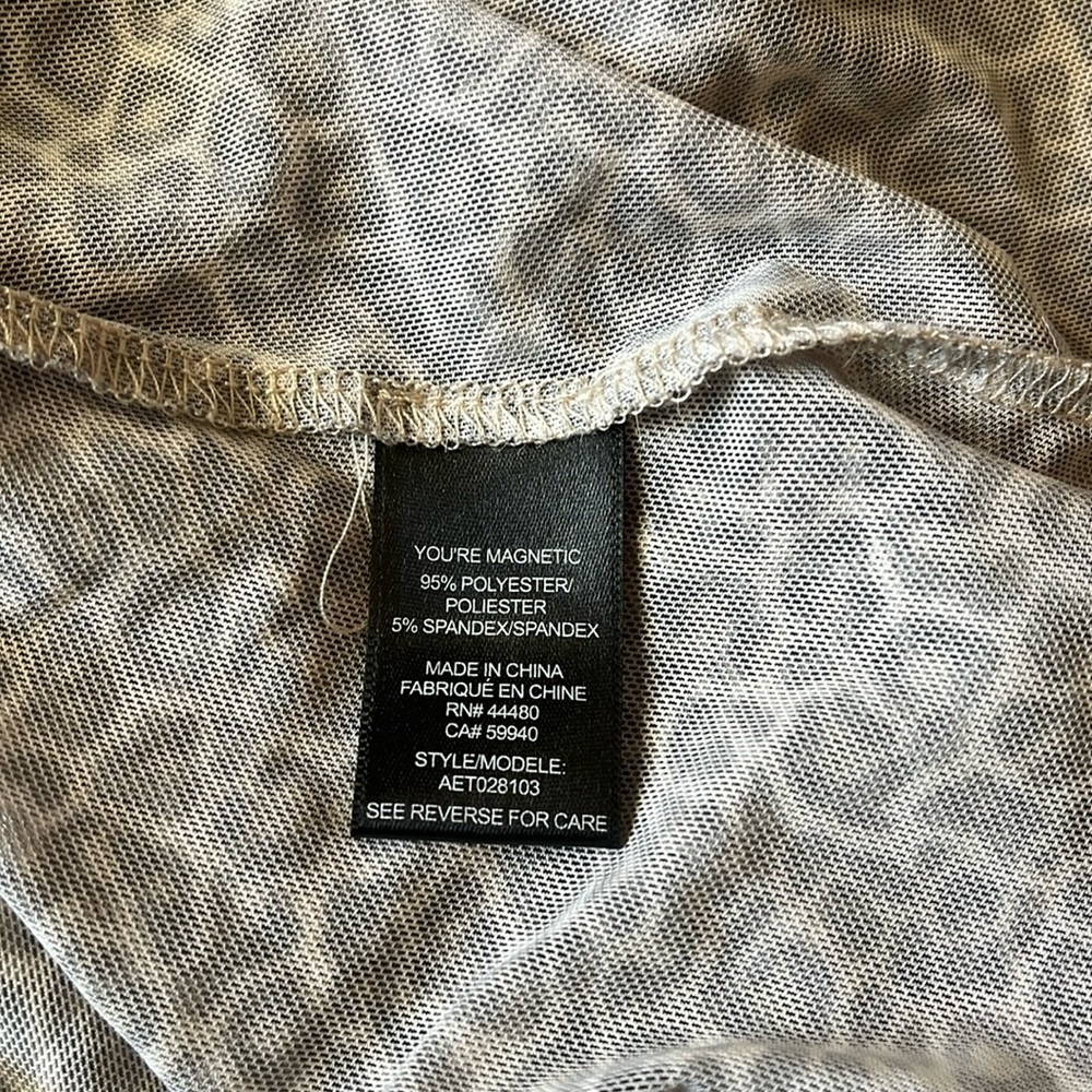 AFRM Zadie Power Mesh Turtleneck Top Size M - Picture 10 of 13
